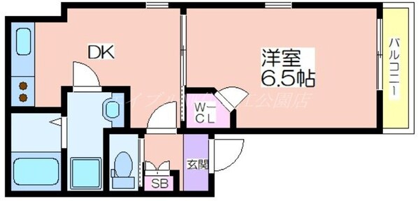 レーブル・メゾン住吉大社の物件間取画像